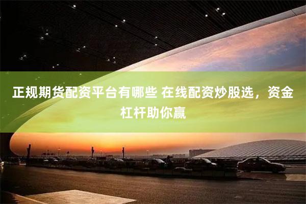 正规期货配资平台有哪些 在线配资炒股选，资金杠杆助你赢